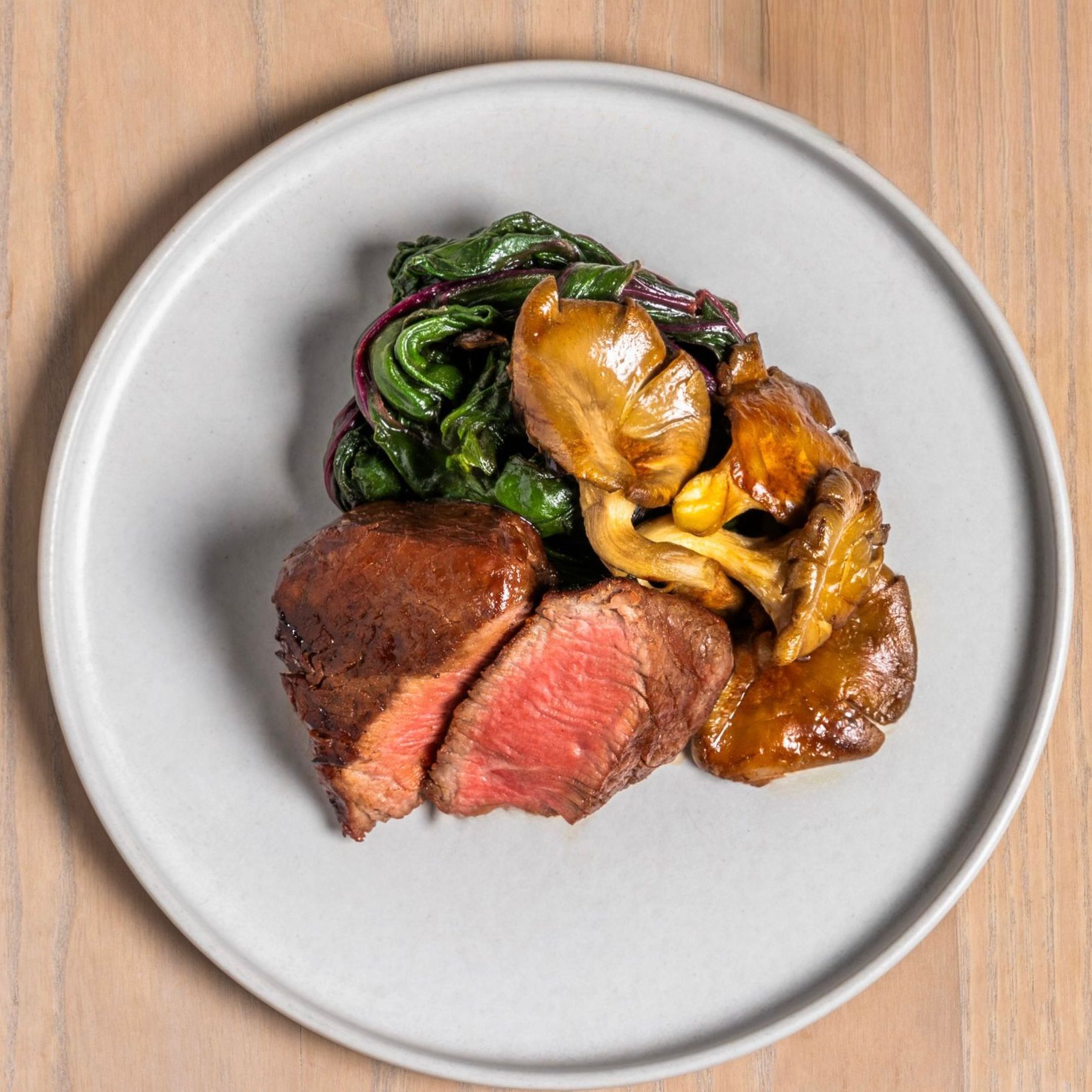 Tenderloin & Shiitake 